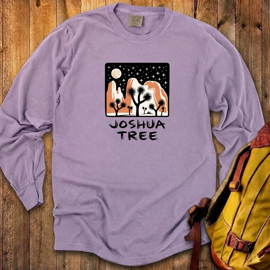 Joshua Tree at Night Cotton Long Sleeve