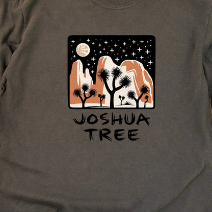 Joshua Tree at Night Cotton Long Sleeve