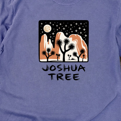 Joshua Tree at Night Cotton Long Sleeve