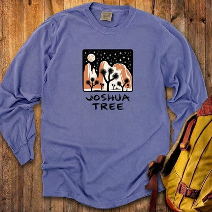 Joshua Tree at Night Cotton Long Sleeve
