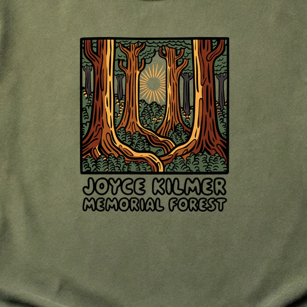 Joyce Kilmer Memorial Forest Cotton T-Shirt