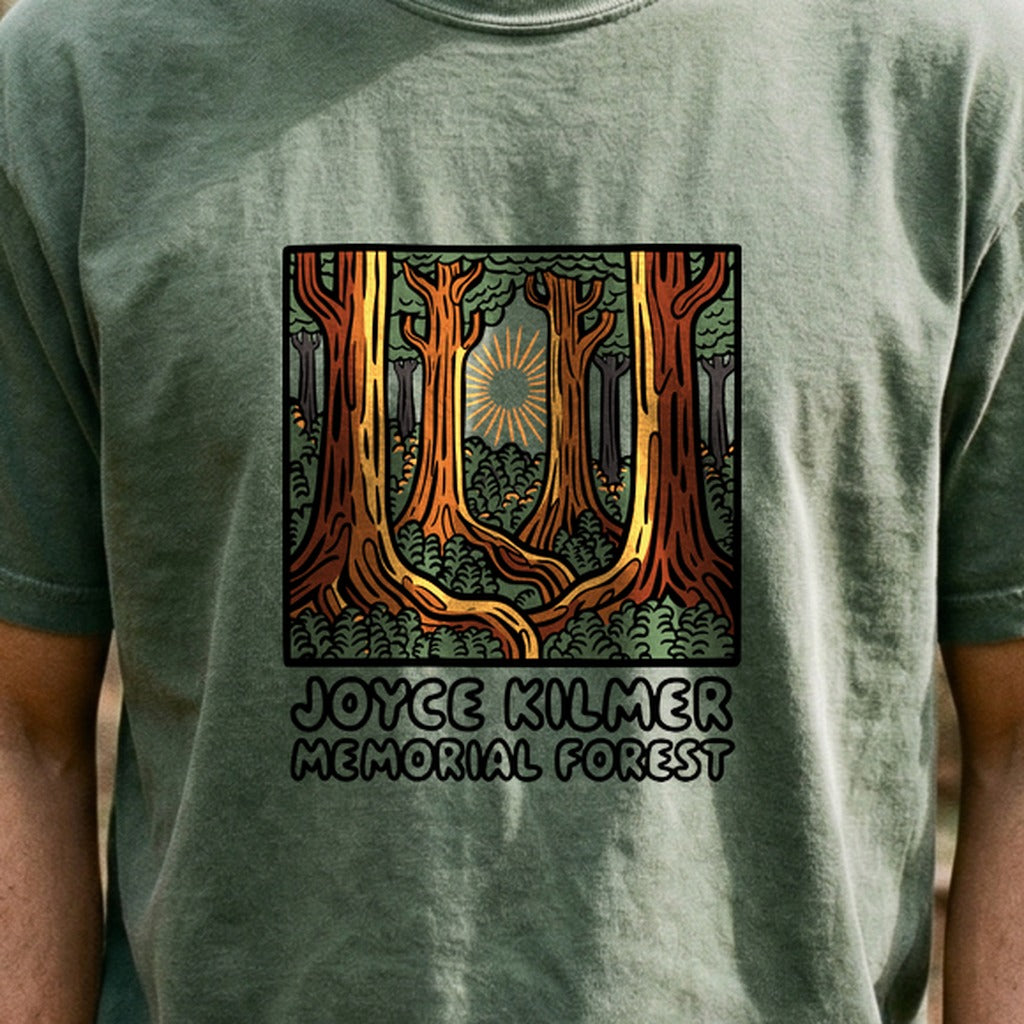 Joyce Kilmer Memorial Forest Cotton T-Shirt