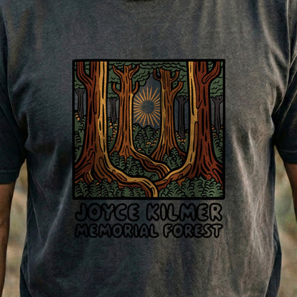Joyce Kilmer Memorial Forest Cotton T-Shirt