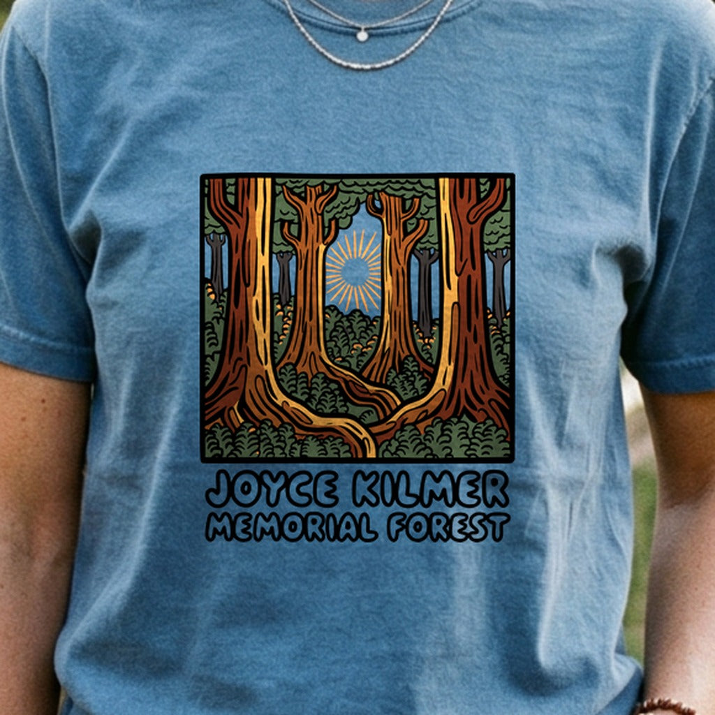 Joyce Kilmer Memorial Forest Cotton T-Shirt