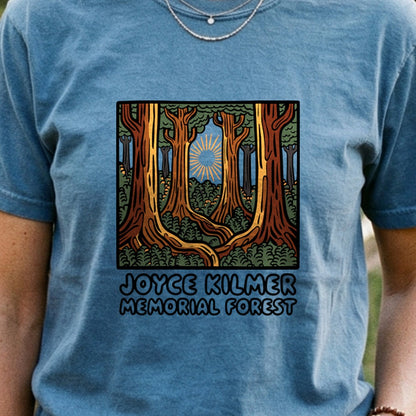 Joyce Kilmer Memorial Forest Cotton T-Shirt