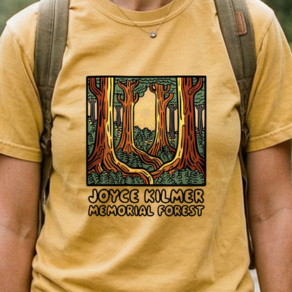 Joyce Kilmer Memorial Forest Cotton T-Shirt