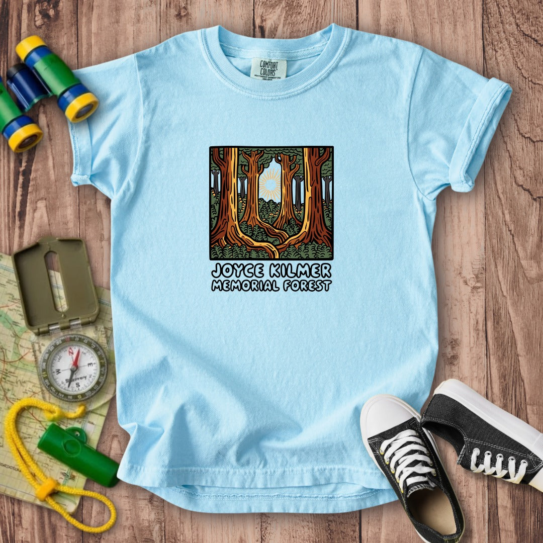 Joyce Kilmer Memorial Forest Kids Cotton T-Shirt