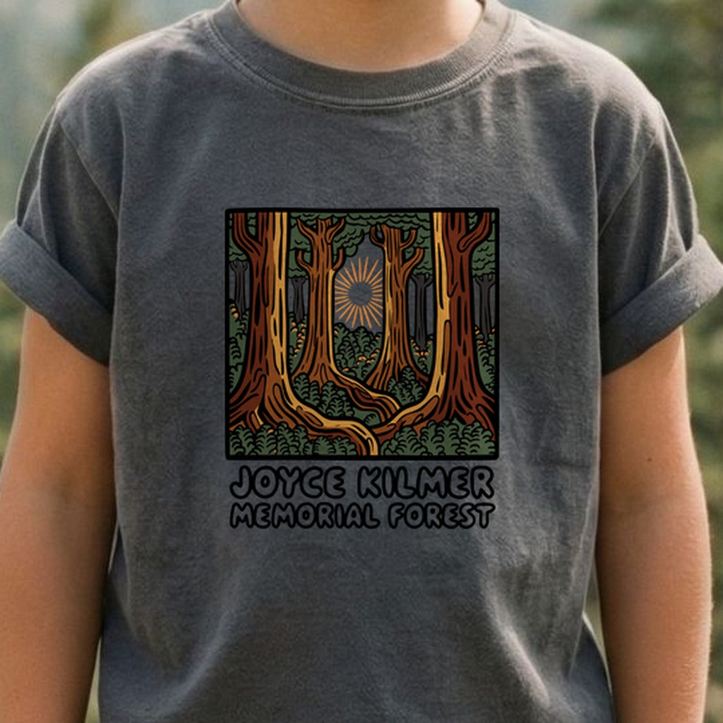 Joyce Kilmer Memorial Forest Kids Cotton T-Shirt