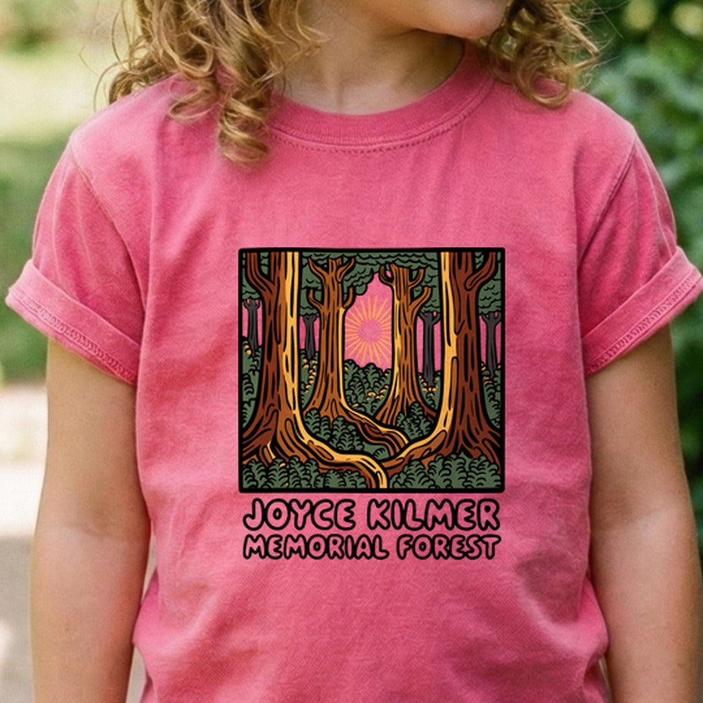 Joyce Kilmer Memorial Forest Kids Cotton T-Shirt