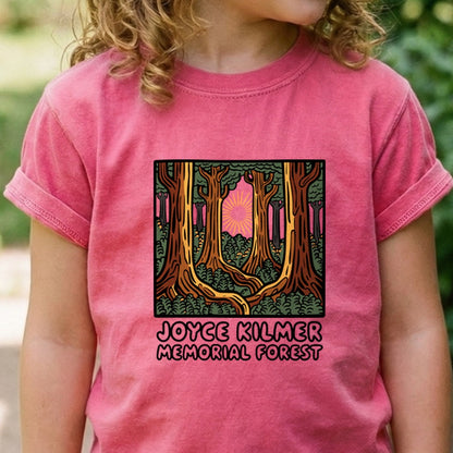 Joyce Kilmer Memorial Forest Kids Cotton T-Shirt