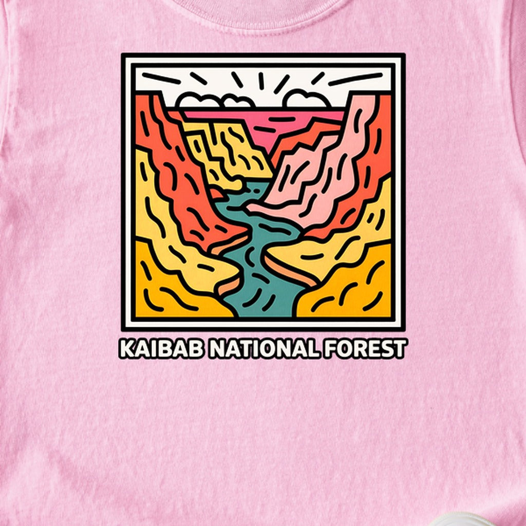 Kaibab National Forest Kids Cotton T-Shirt