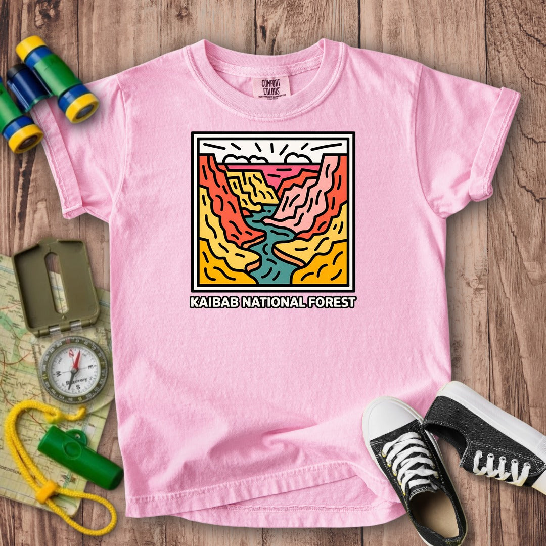 Kaibab National Forest Kids Cotton T-Shirt