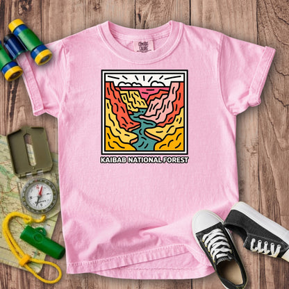 Kaibab National Forest Kids Cotton T-Shirt