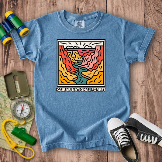 Kaibab National Forest Kids Cotton T-Shirt