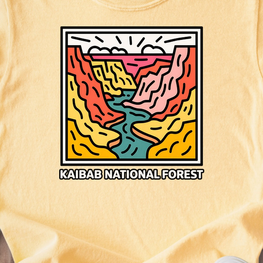 Kaibab National Forest Kids Cotton T-Shirt