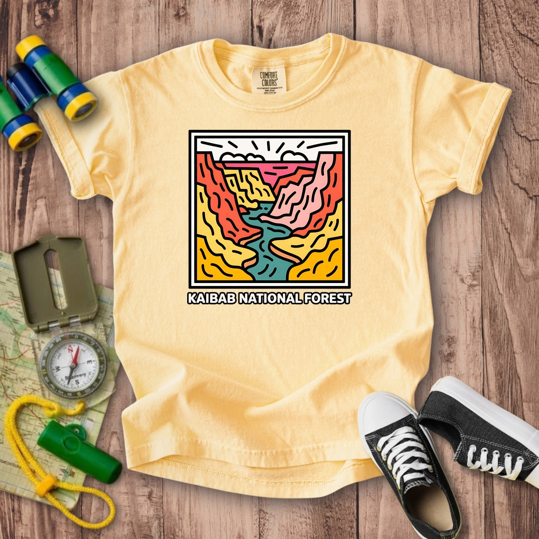 Kaibab National Forest Kids Cotton T-Shirt