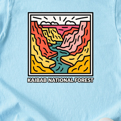 Kaibab National Forest Kids Cotton T-Shirt
