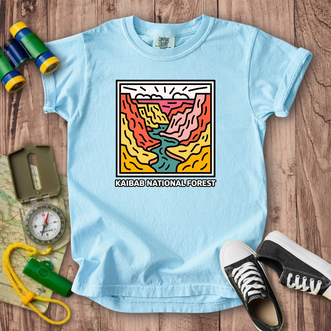 Kaibab National Forest Kids Cotton T-Shirt