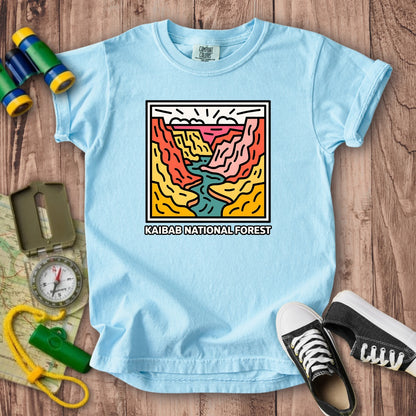 Kaibab National Forest Kids Cotton T-Shirt