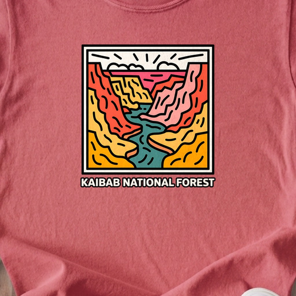 Kaibab National Forest Kids Cotton T-Shirt