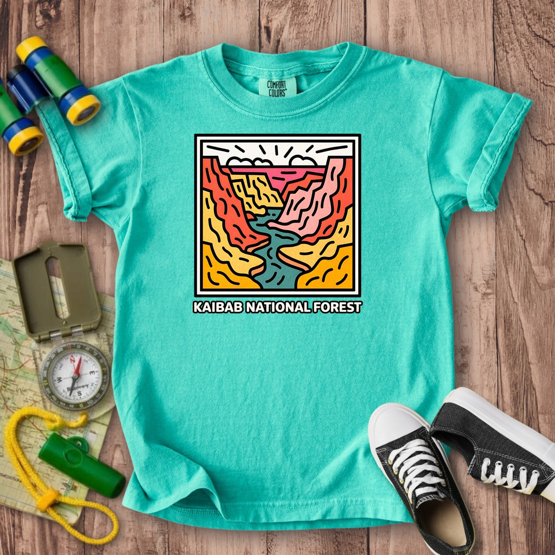 Kaibab National Forest Kids Cotton T-Shirt