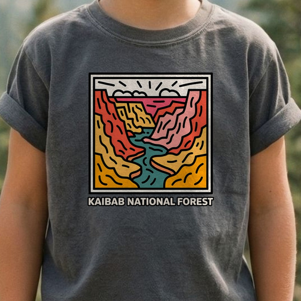 Kaibab National Forest Kids Cotton T-Shirt