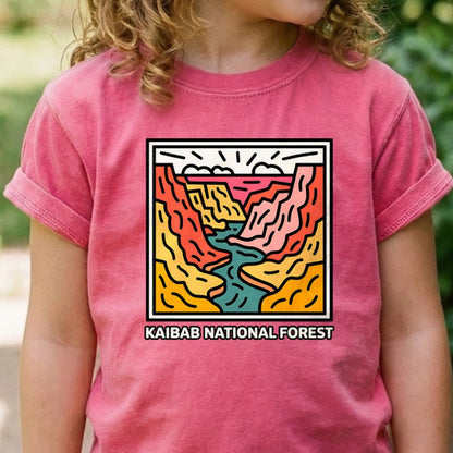 Kaibab National Forest Kids Cotton T-Shirt