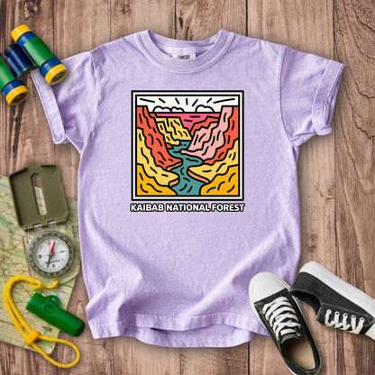 Kaibab National Forest Kids Cotton T-Shirt