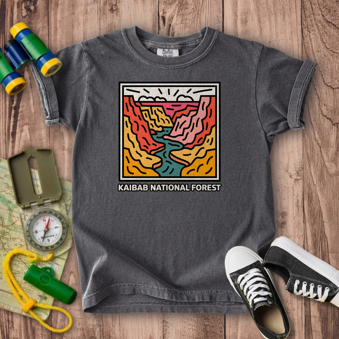 Kaibab National Forest Kids Cotton T-Shirt
