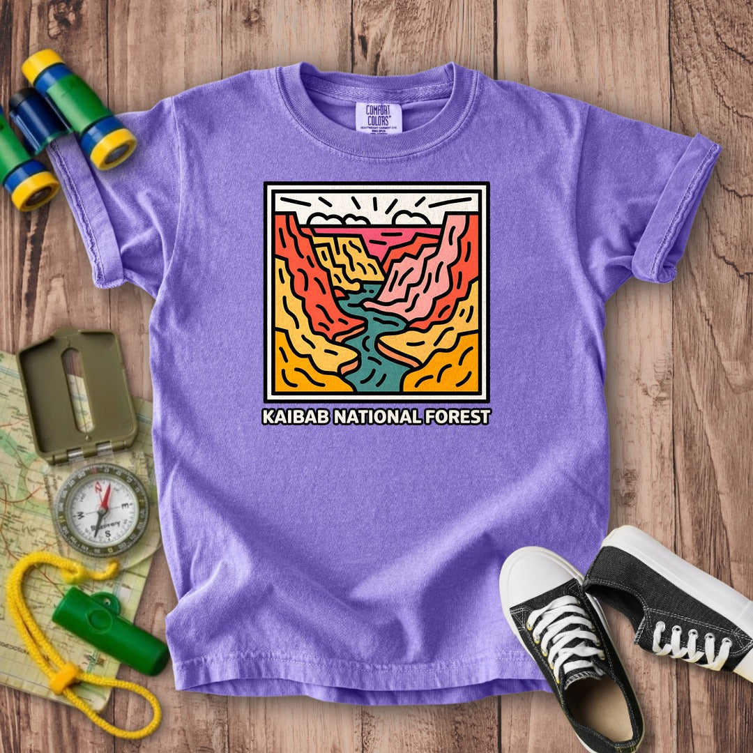 Kaibab National Forest Kids Cotton T-Shirt