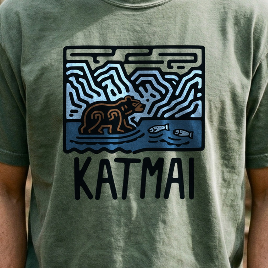 Katmai National Park Cotton T-Shirt