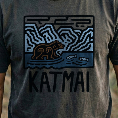 Katmai National Park Cotton T-Shirt