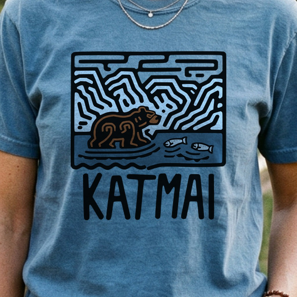 Katmai National Park Cotton T-Shirt