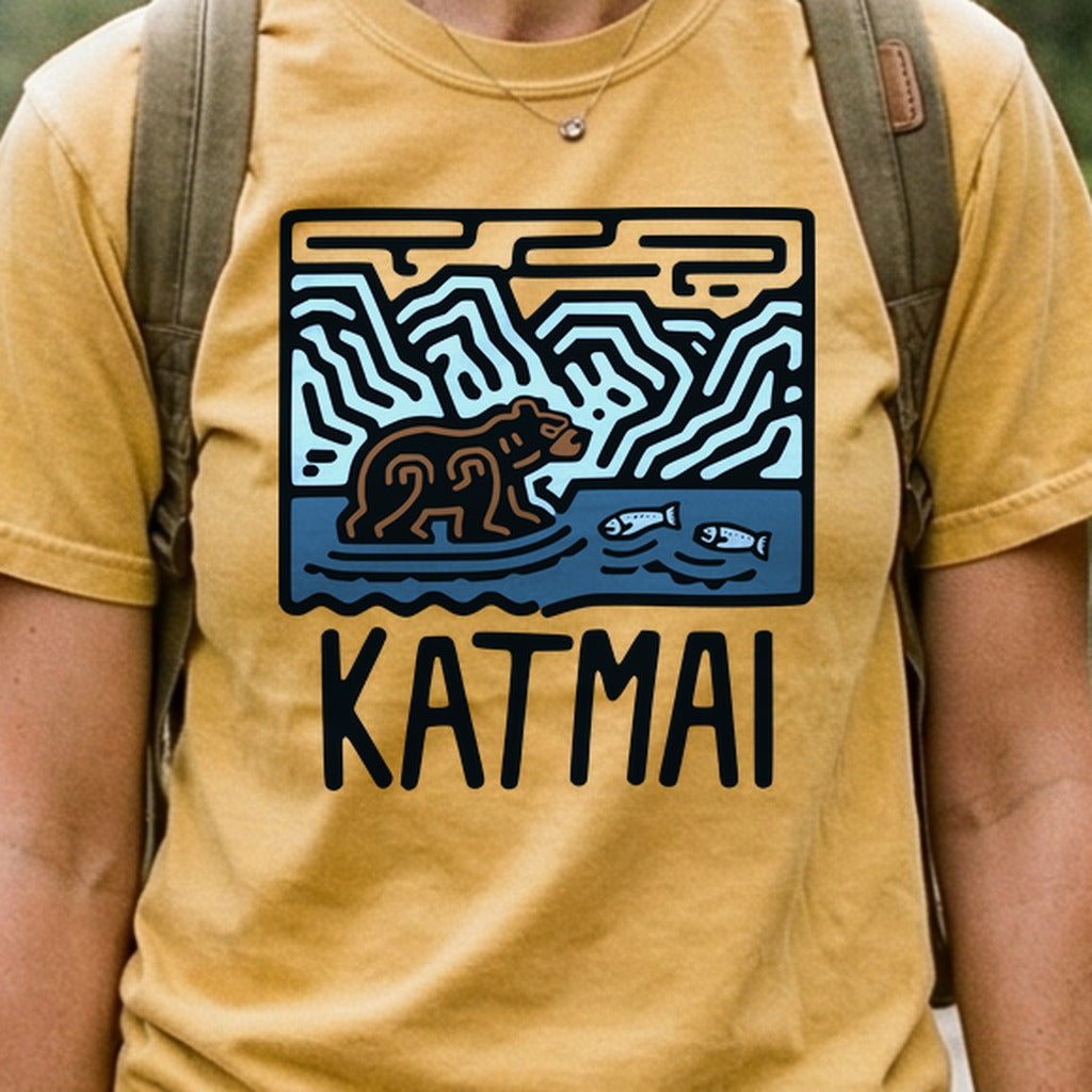Katmai National Park Cotton T-Shirt