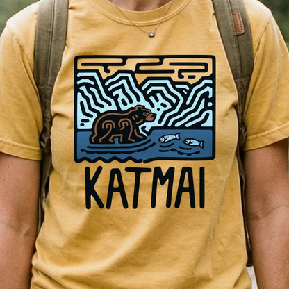 Katmai National Park Cotton T-Shirt