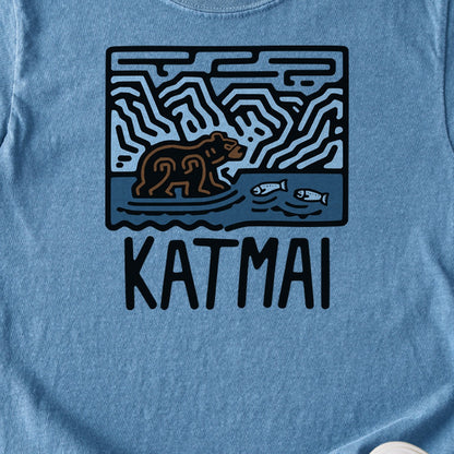 Katmai National Park Kids Cotton T-Shirt