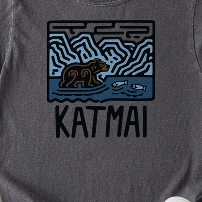 Katmai National Park Kids Cotton T-Shirt