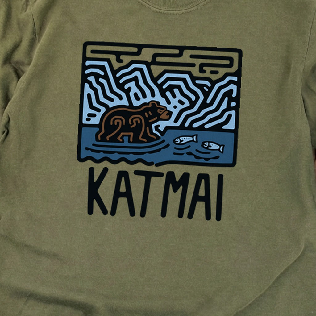 Katmai National Park Cotton Long Sleeve