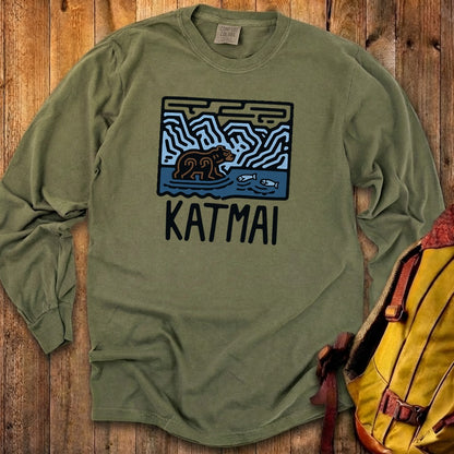 Katmai National Park Cotton Long Sleeve