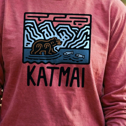 Katmai National Park Cotton Long Sleeve