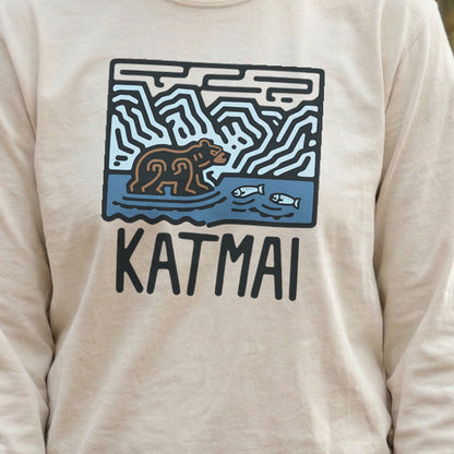 Katmai National Park Cotton Long Sleeve