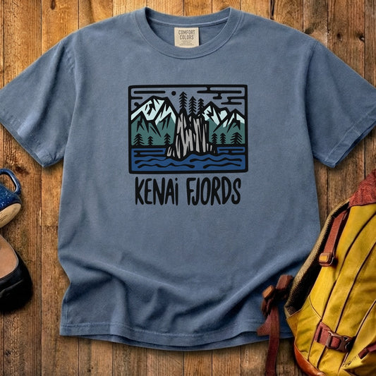 Kenai Fjords National Park Cotton T-Shirt