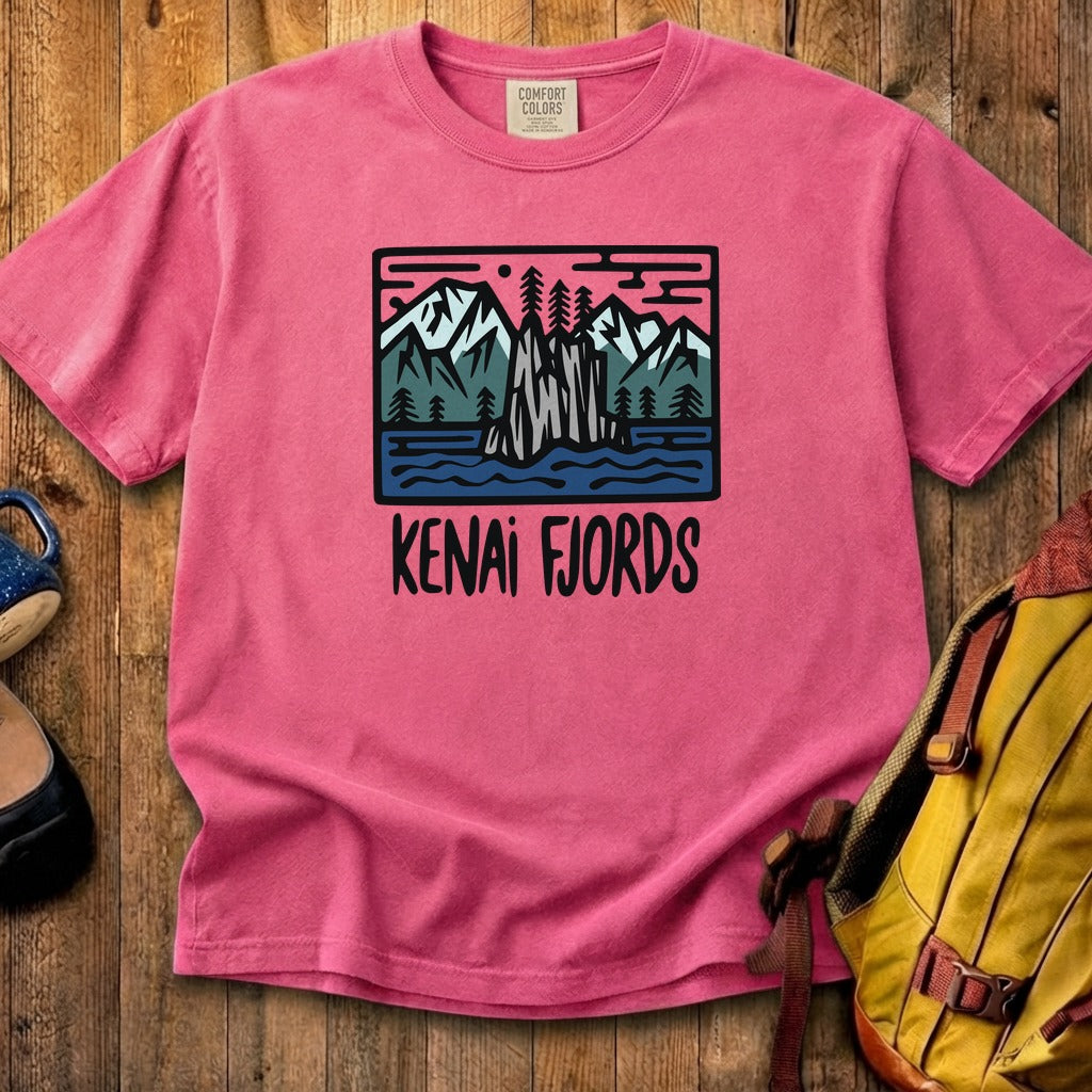 Kenai Fjords National Park Cotton T-Shirt