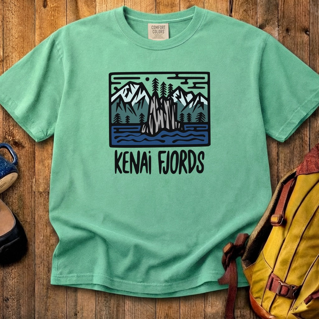 Kenai Fjords National Park Cotton T-Shirt