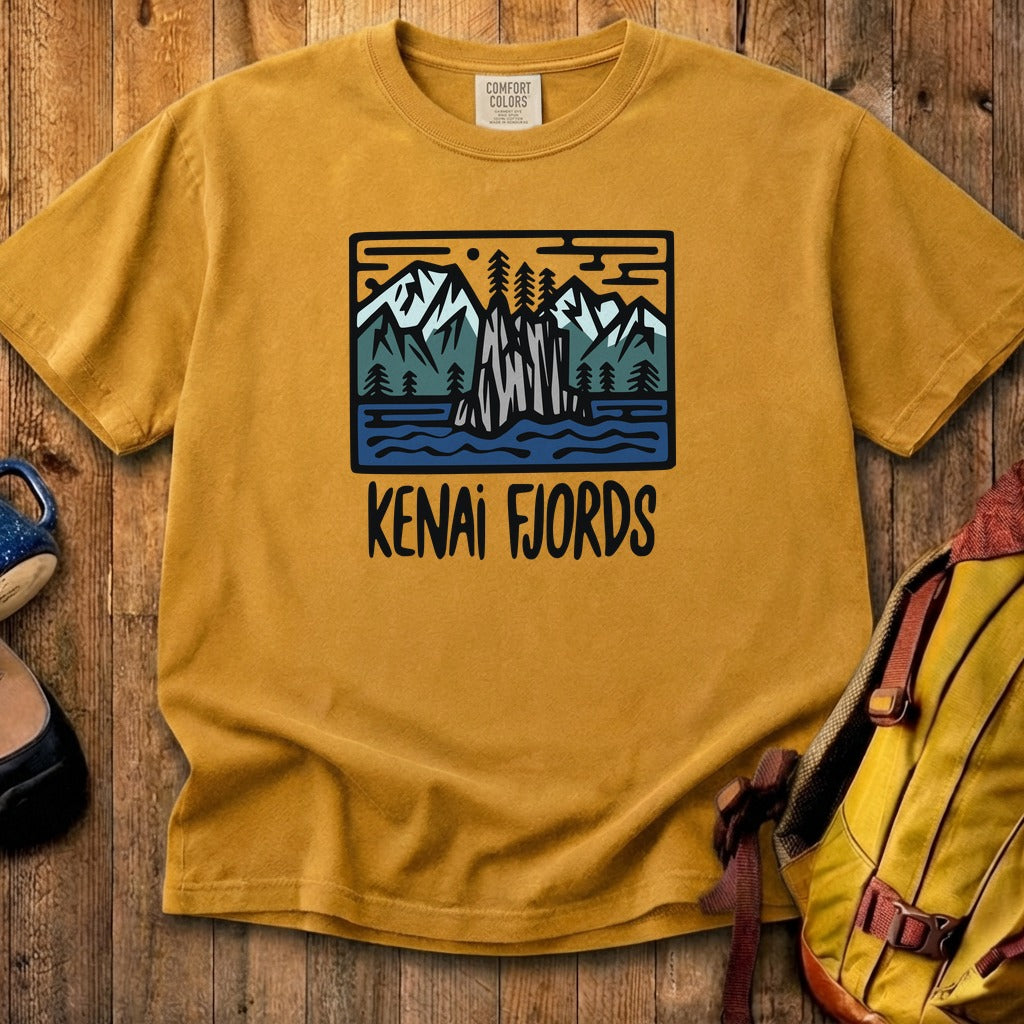 Kenai Fjords National Park Cotton T-Shirt