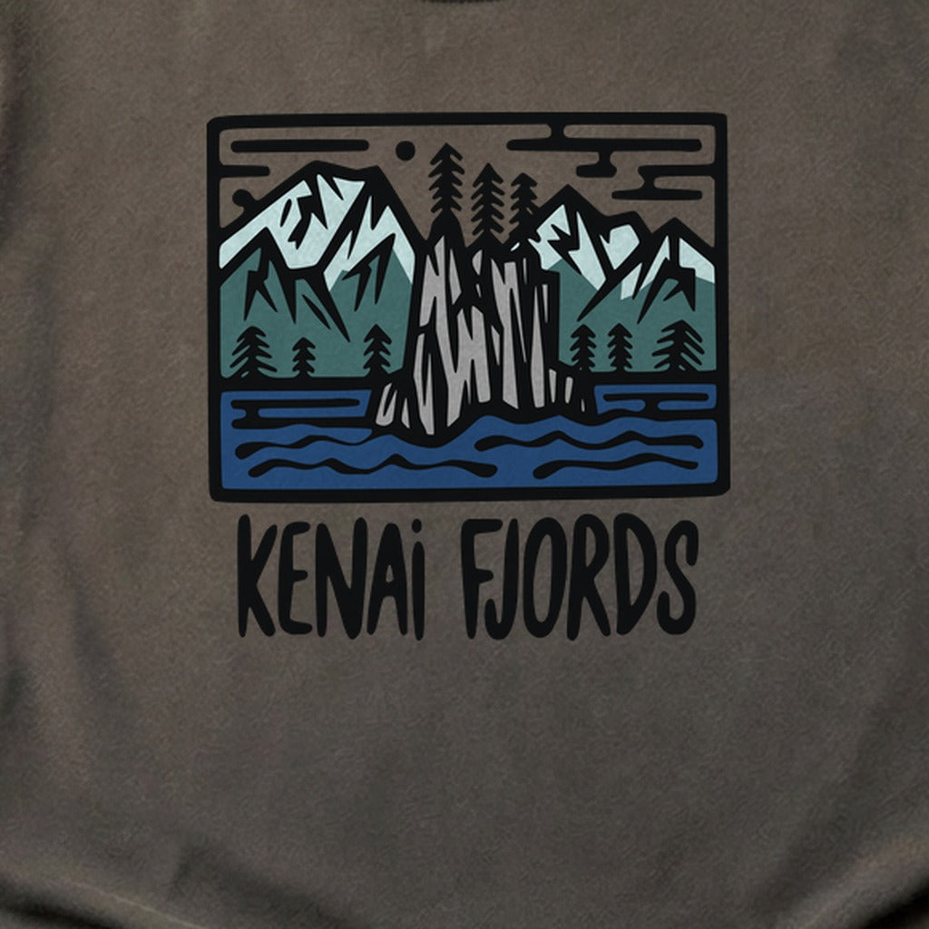 Kenai Fjords National Park Cotton T-Shirt