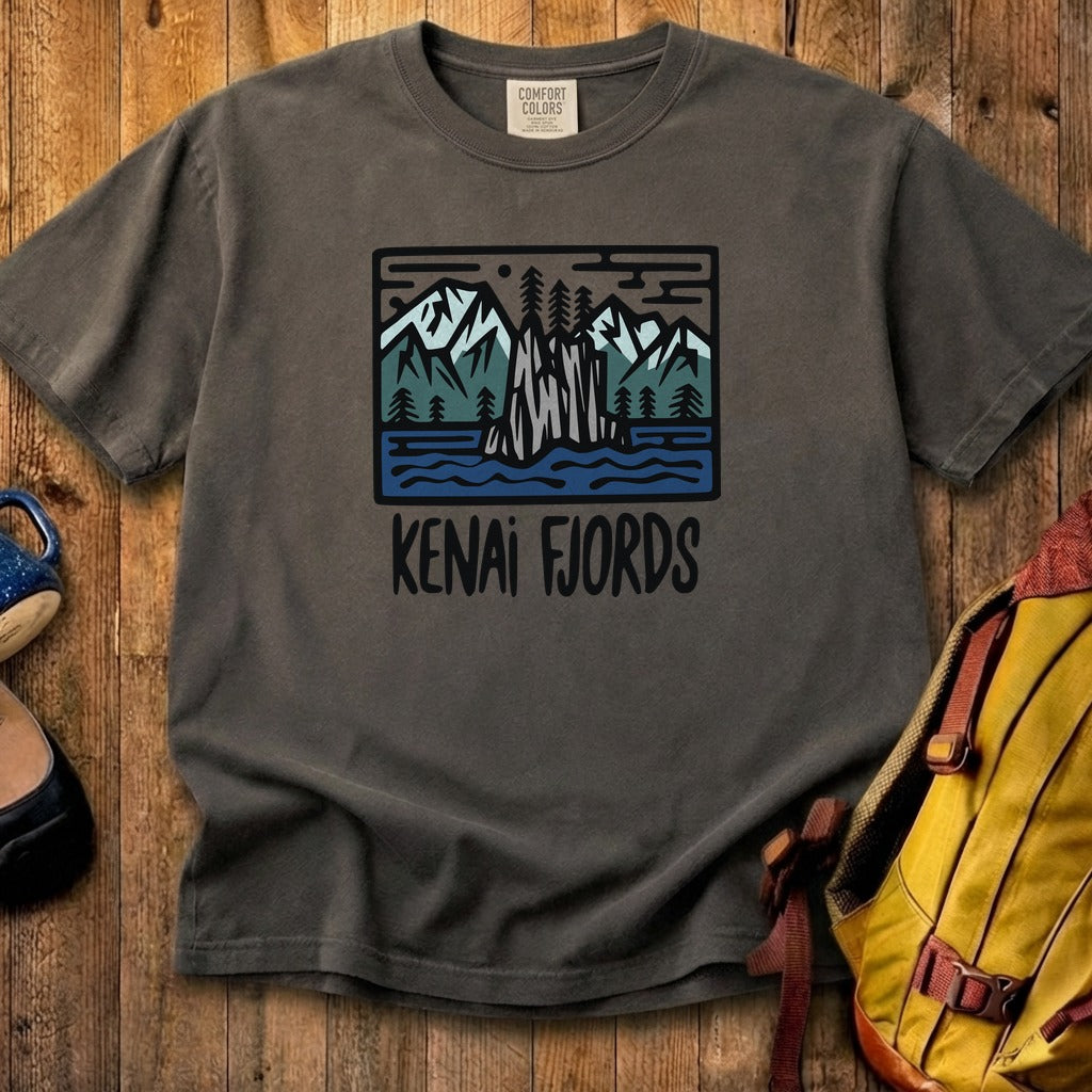 Kenai Fjords National Park Cotton T-Shirt