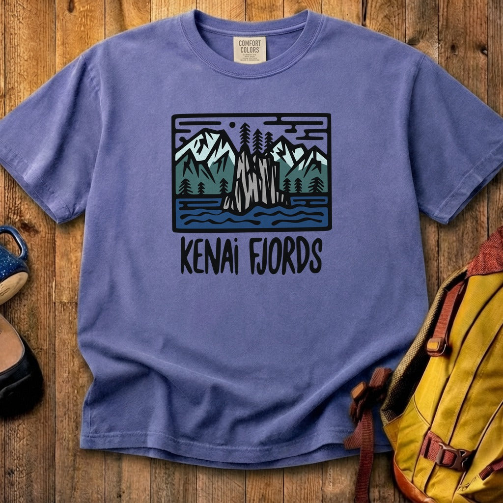 Kenai Fjords National Park Cotton T-Shirt