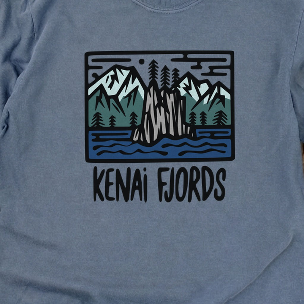 Kenai Fjords National Park Cotton Long Sleeve