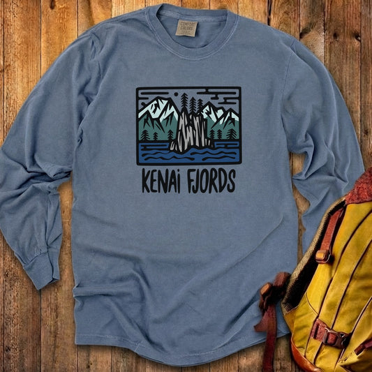 Kenai Fjords National Park Cotton Long Sleeve